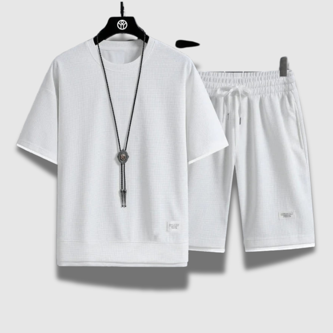 Ensemble chemise et short d'été décontractés pour homme – Léger, frais et décontracté
