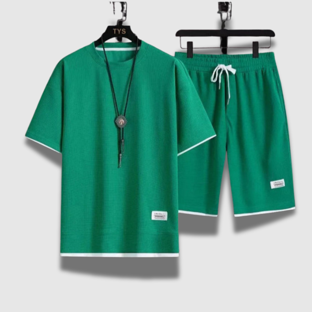 Ensemble chemise et short d'été décontractés pour homme – Léger, frais et décontracté