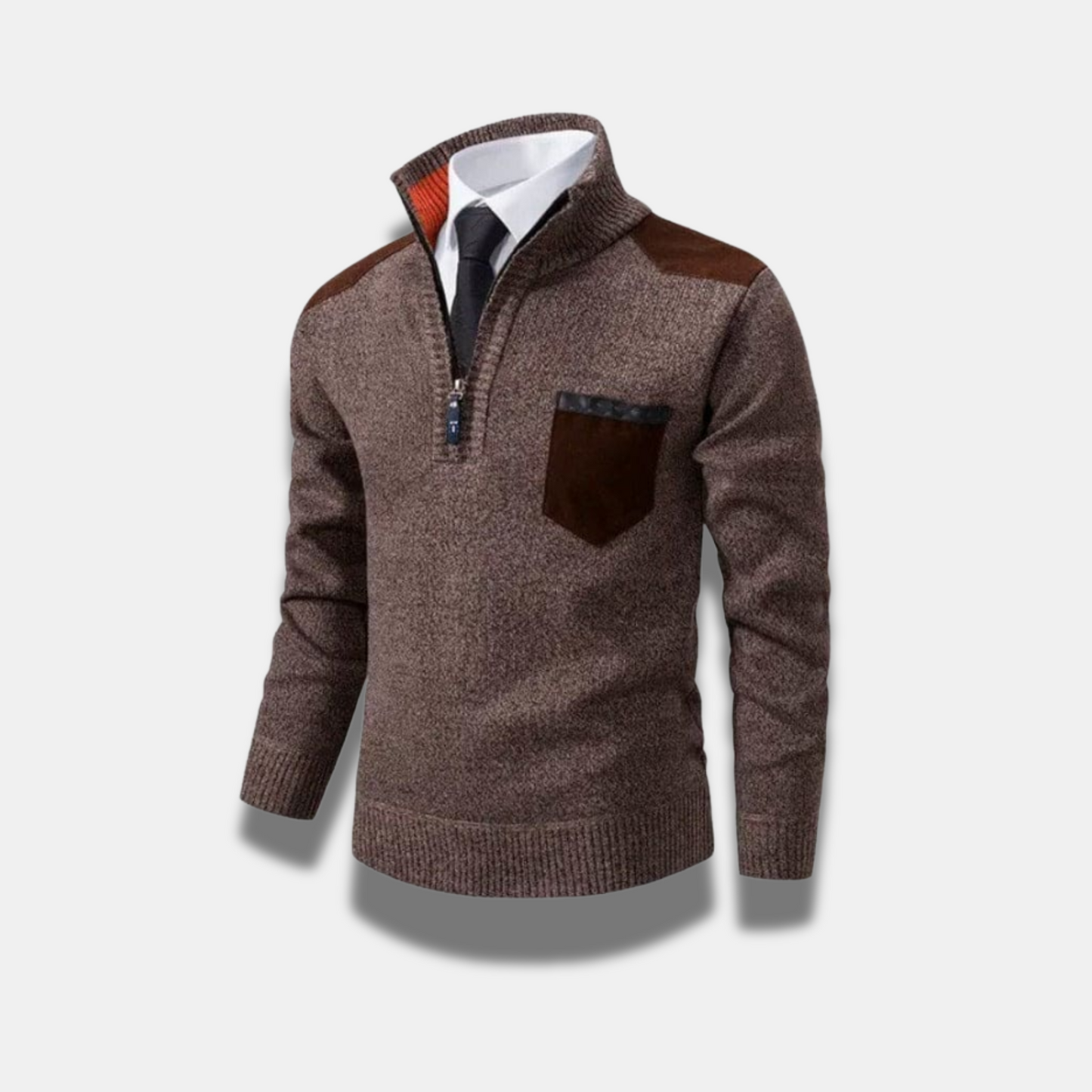 Pull classique décontracté pour homme – Doux, confortable et idéal au quotidien