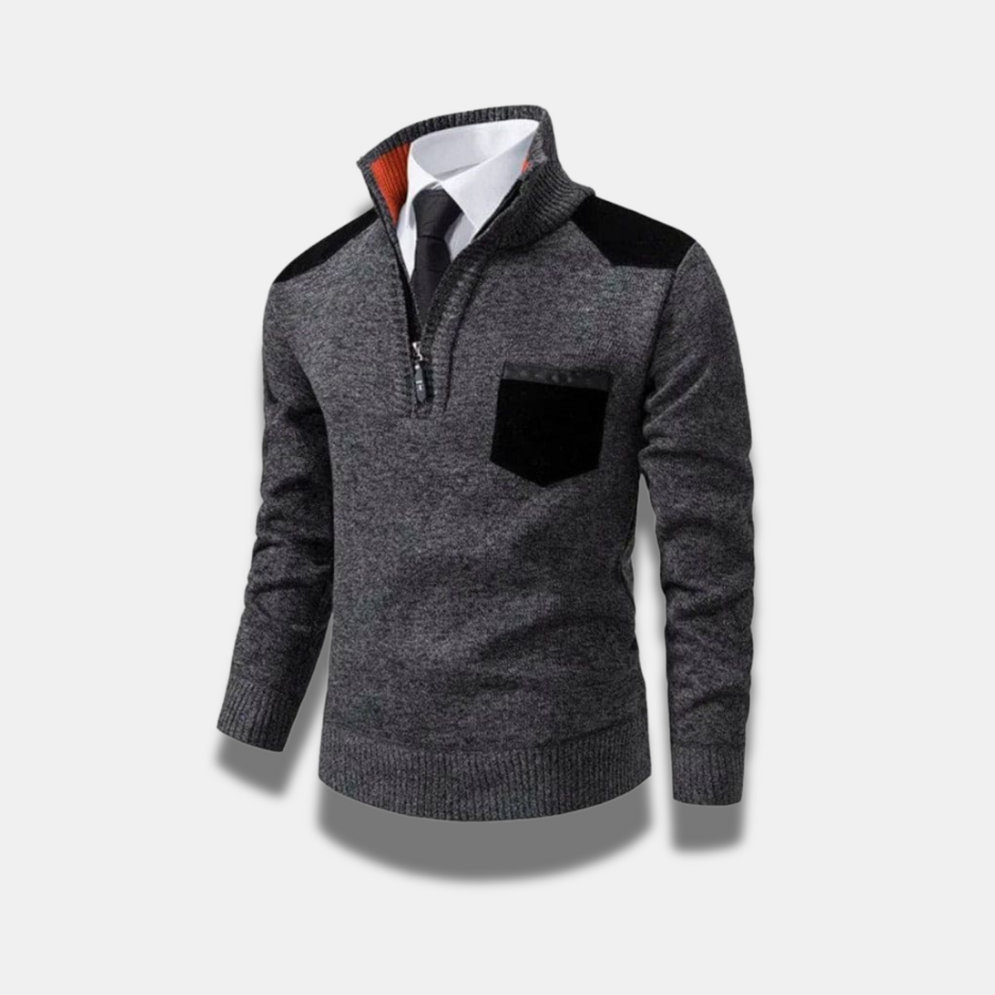 Pull classique décontracté pour homme – Doux, confortable et idéal au quotidien