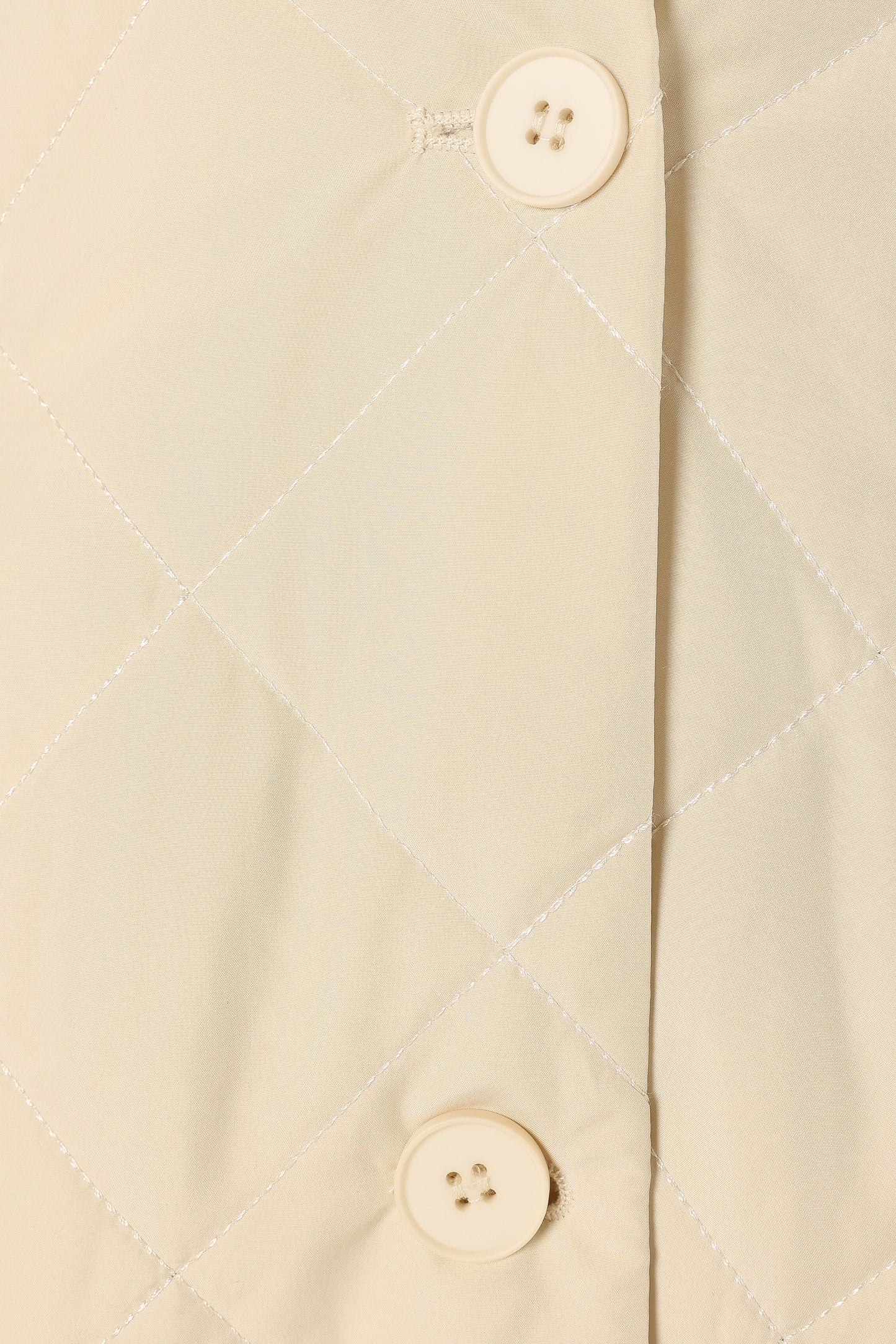 Clea Quilted Jacket - Bone