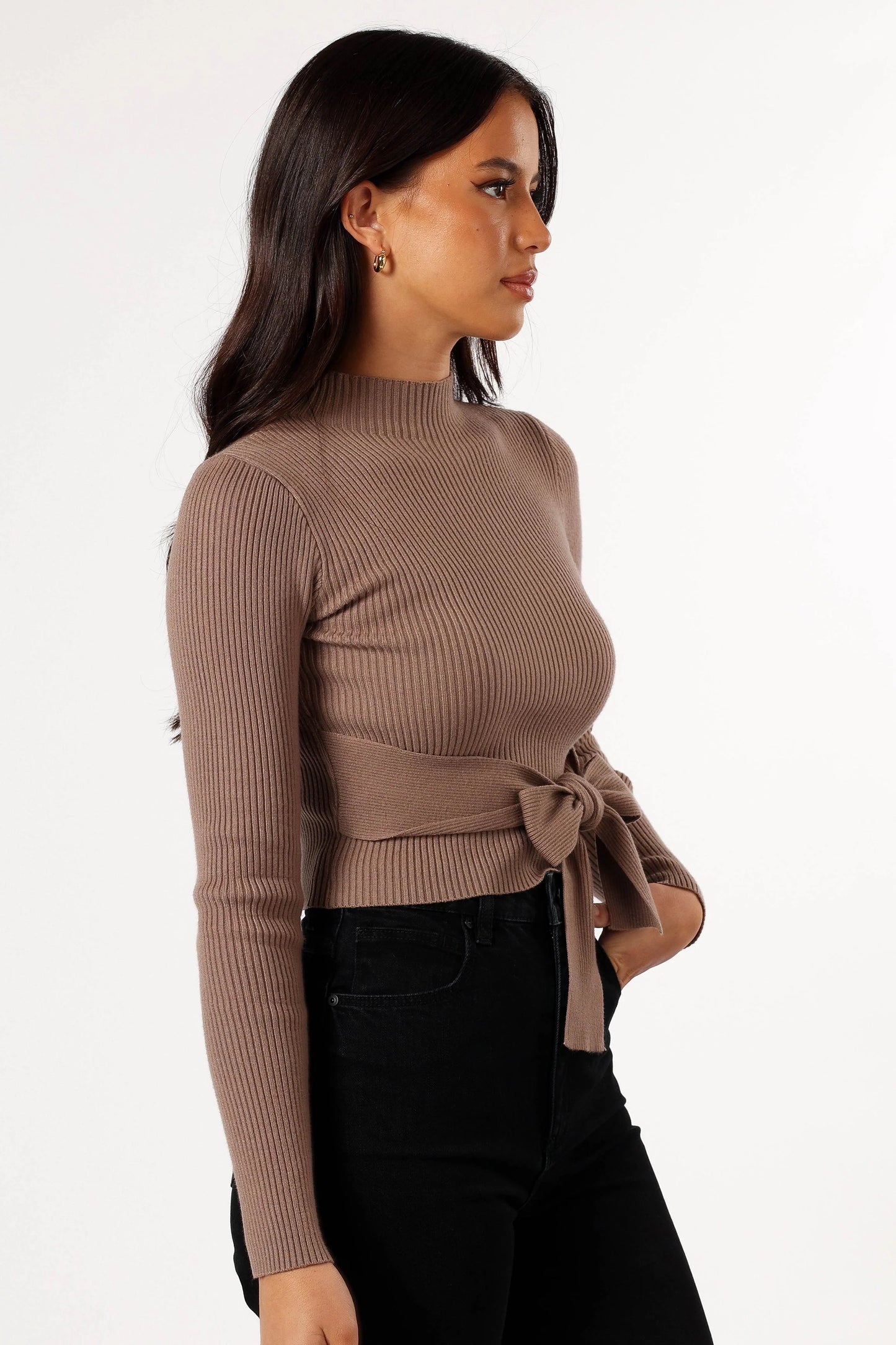 Paige Top - Brown
