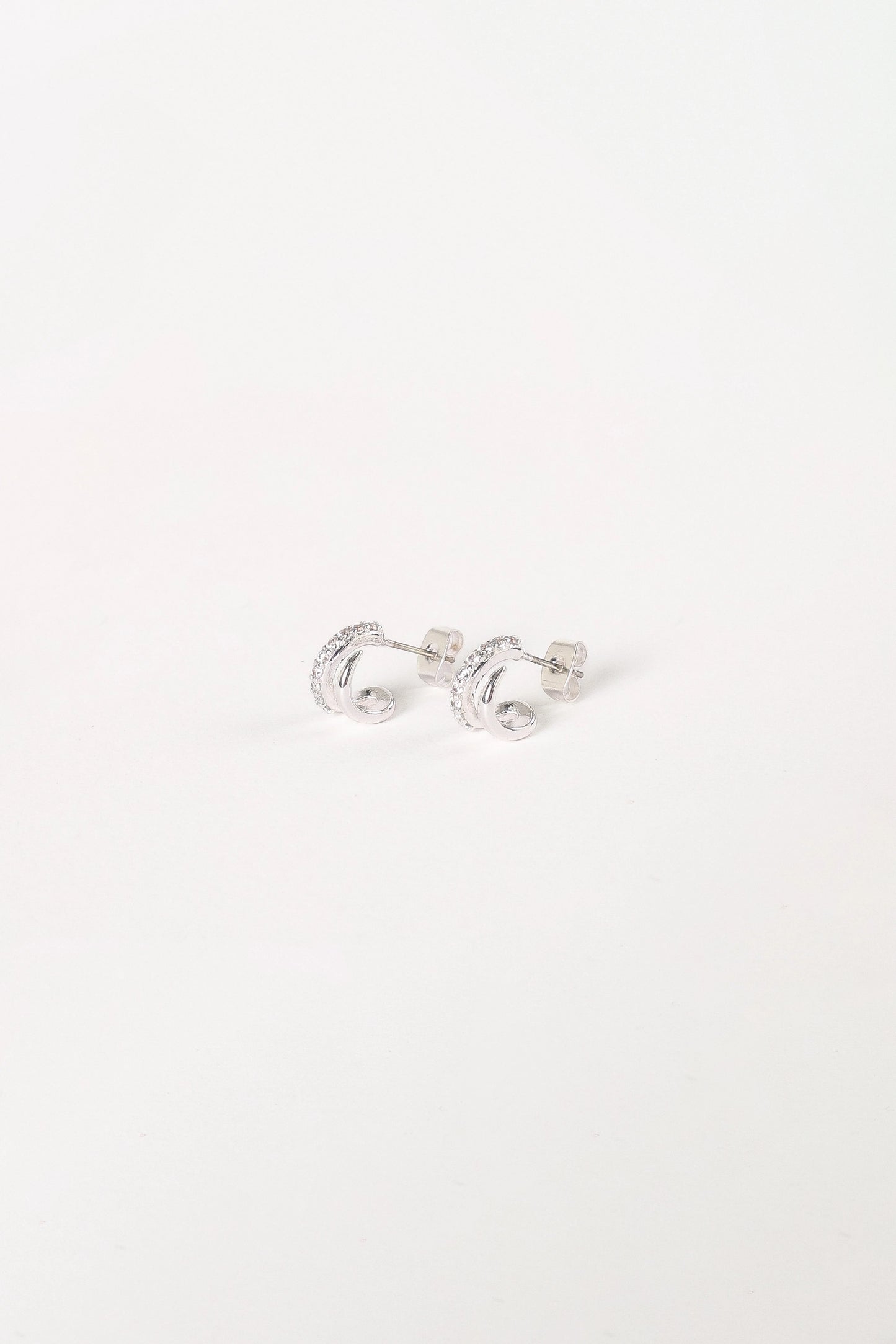 Jordyn Earrings - Silver