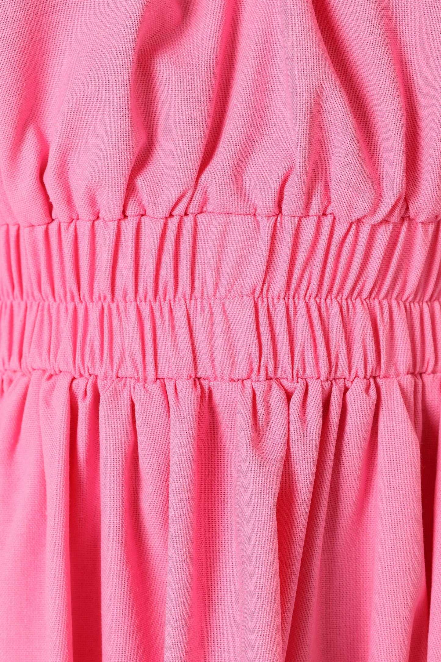 Kailey One Shoulder Maxi Dress - Hot Pink