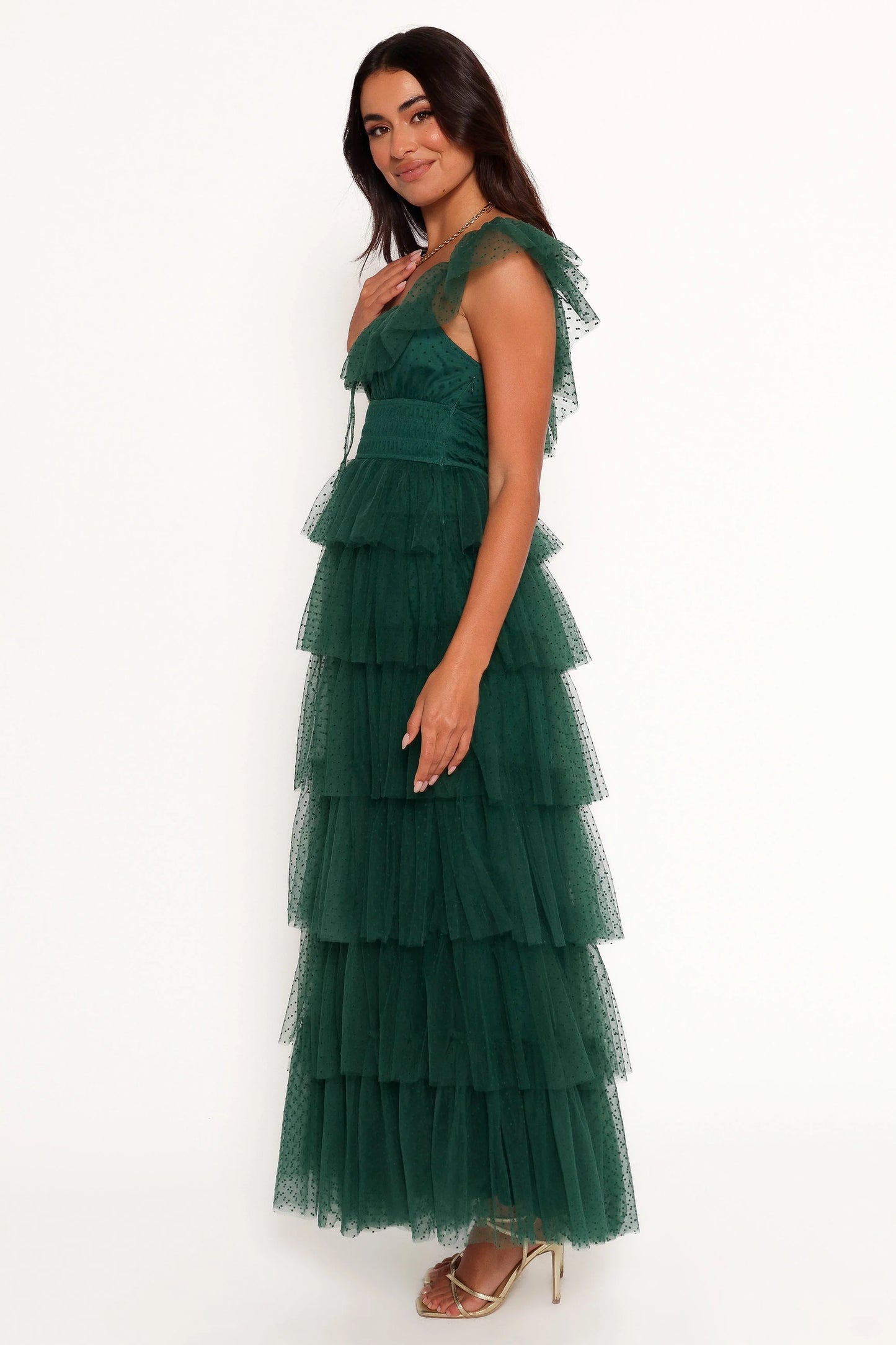 Belle Maxi Dress - Hunter Green