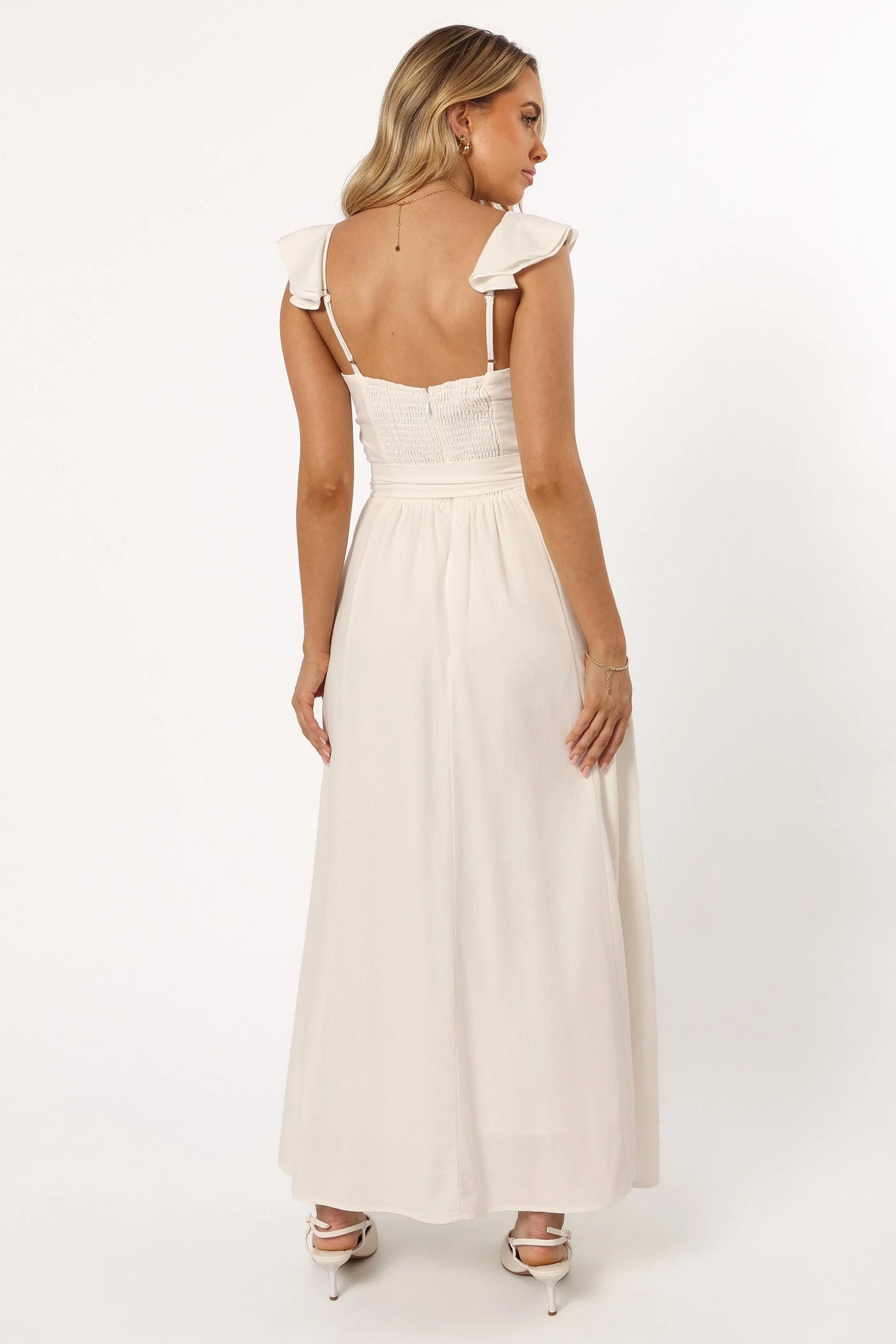 Enslee Midi Dress - Ivory